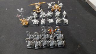 Ejército Warhammer Enanos Metal Héroes