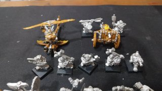 Ejército Warhammer Enanos Metal Héroes