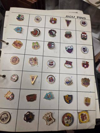 Lote Pins Peñas Barça Fútbol lote 5