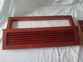 Rejillas de ventilación inox