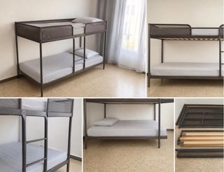 Litera infantil metálica con colchon