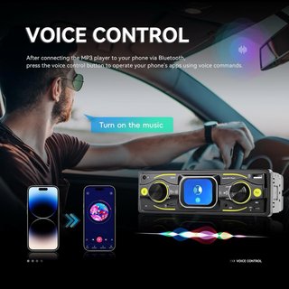 NUEVO! (40€) Radio Coche 1 DIN Pantalla Táctil