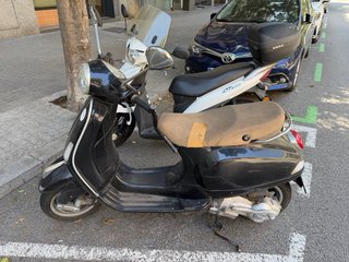 Vespa Piaggio 125 Negra 2008