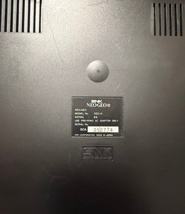 Neo Geo AES 052774