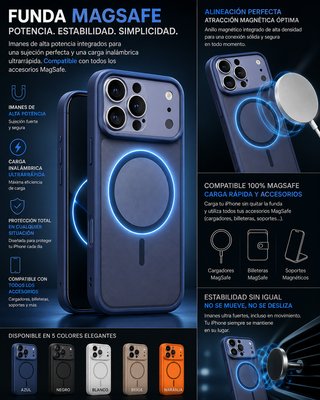Funda iphone 17/Pro Max/Pro/Air/ con MagSafe
