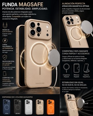 Funda iphone 17/Pro Max/Pro/Air/ con MagSafe