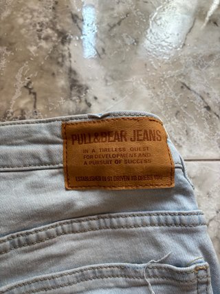 Pull&Bear Pantalón Corto Vaquero