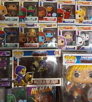 Funko Pop Masters of the Universe algunos vendidos