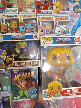 Funko Pop Masters of the Universe algunos vendidos