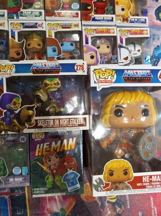 Funko Pop Masters of the Universe algunos vendidos
