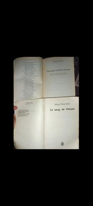 Lote 4 Libros Francés. Agatha Christie + Policiaca
