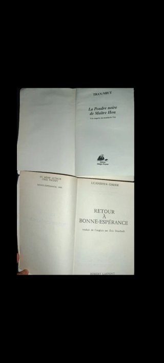 Lote 4 Libros Francés. Agatha Christie + Policiaca