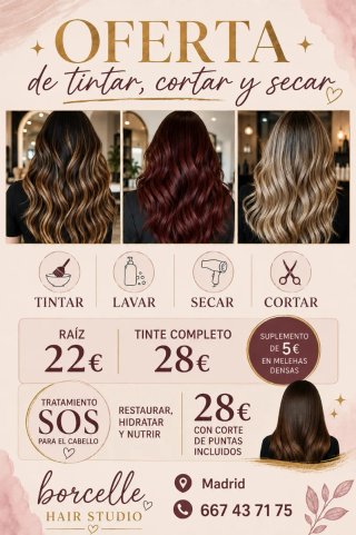✨ Peluquería Profesional a Domicilio