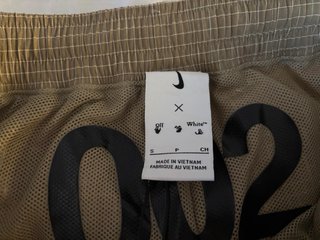 Bañador Nike x Off-White Marrón