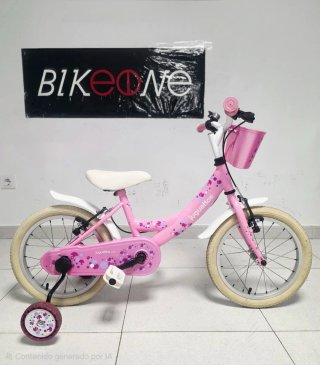 Bicicleta Infantil Juguettos 16" Rosa