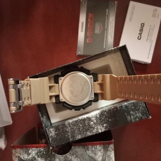 Reloj Casio G-Shock Hombre Negro/Beige
