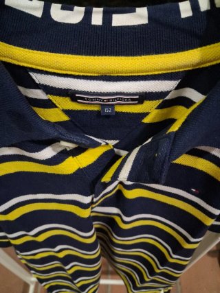 Polo Tommy Hilfiger niño listas