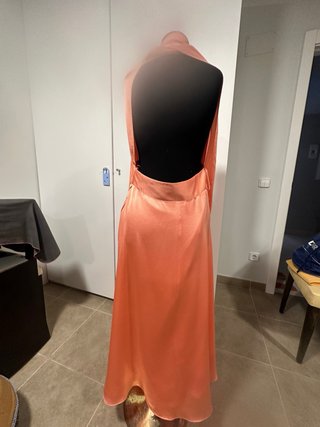 Vestido Coral Invitada Multi Forma Talla L
