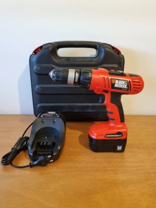 Berbequim Black & Decker HP126F2K  14.4V