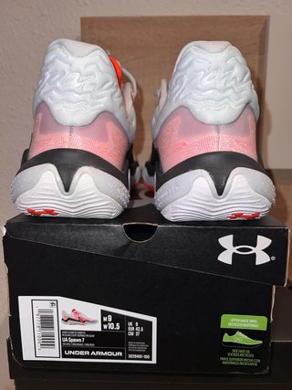 Zapatillas Under Armour Running Naranja/Rosa