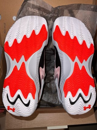 Zapatillas Under Armour Running Naranja/Rosa
