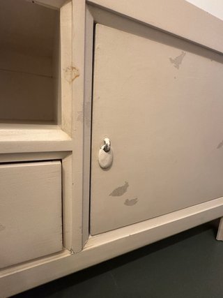 Mueble TV Beige y Marrón