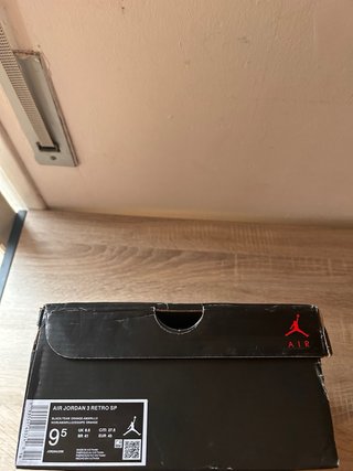 Jordan 3 Negras y Azules