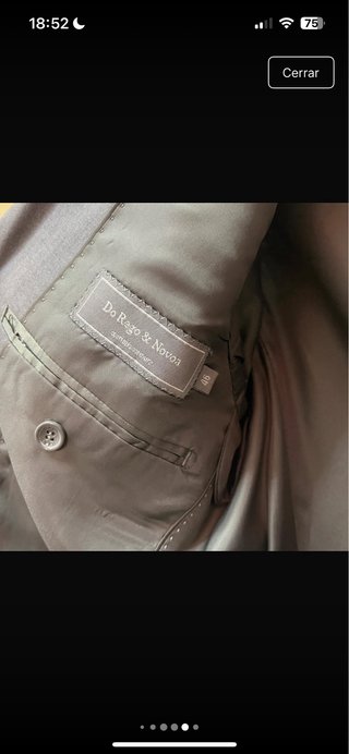 Traje de hombre gris Do Rego & Novoa
