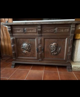 Muebles antiguos de madera