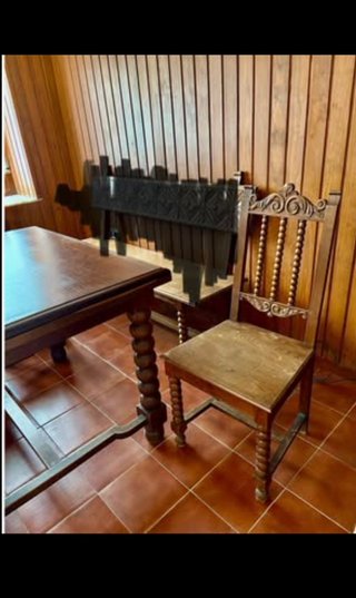 Muebles antiguos de madera