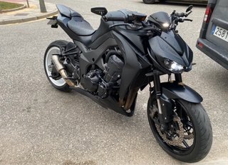 Kawasaki Z1000 2020 Full Black carbono