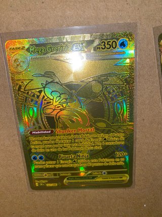 Carta Pokémon Mega-Greninja EX Hyper Rare 122/086
