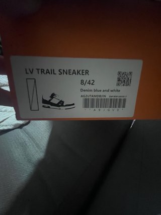 Louis Vuitton LV Trainer Azul Marino