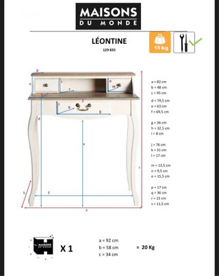Escritorio Leontine Maison du Monde