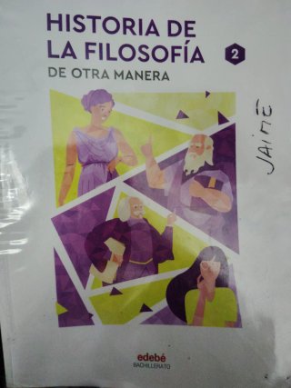 Historia de la filosofía, 2 Bachillerato