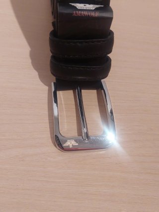 Cinturón de Hombre 115cm Negro