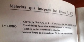 Método Graduado de Solfeo LAZ Libro I