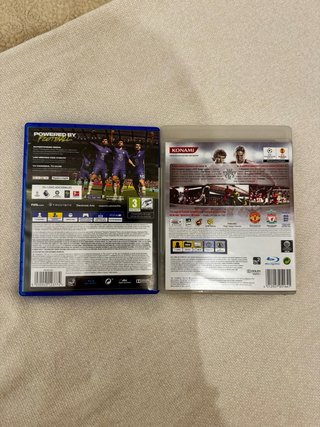 Lote FIFA 22 PS4 y PES 2010 PS3