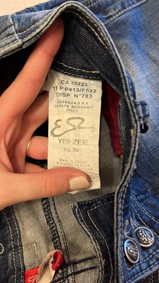 Jeans YES ZEE vintage blu