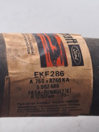 EKF286 Tubo goma Renault R12 Año 1971