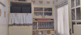 Muebles de cocina madera y cristal