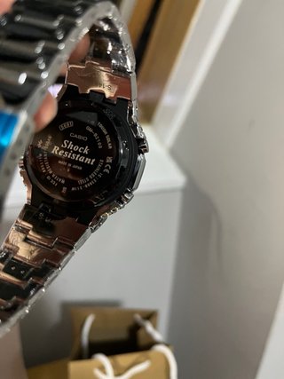 G-Shock Casio Azul y Plateado