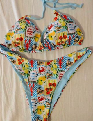 Bikini dos piezas estampado