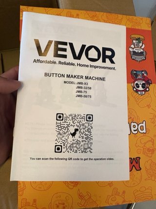 Kit Máquina VEVOR para hacer insignias
