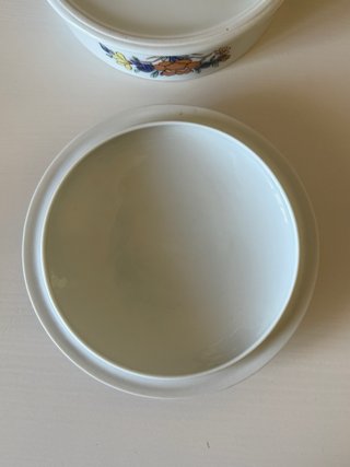 Joyero Porcelana Lafarge Limoges Mille Fleurs