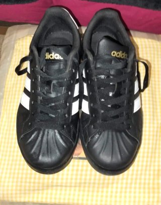 Zapatillas Adidas Superstar Mujer Negras