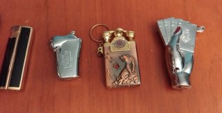 Lote 7 encendedores vintage