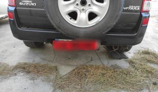 Paragolpes trasero Suzuki Grand Vitara
