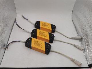 Lote 3 Drivers LED 13-18W Alimentación Focos