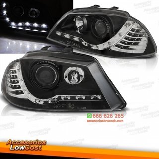 FAROS LUZ DIURNA DISEÑO NUEVO SEAT IBIZA 6L FONDO